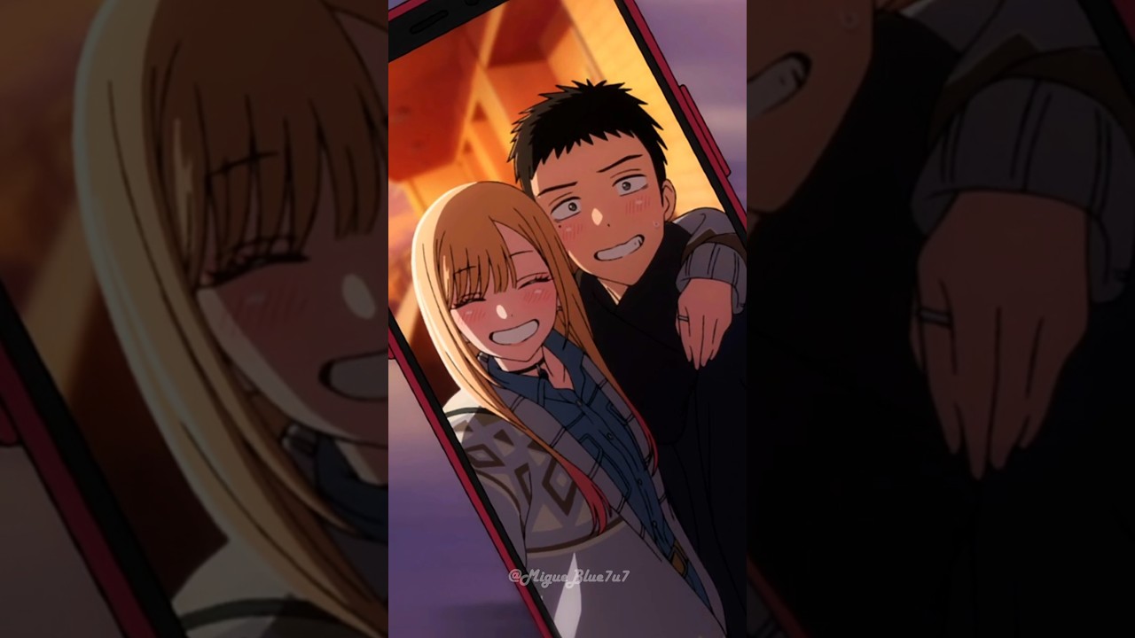 Gojo y Marin se toman una foto juntos 🥺💟 My dress up darling Season 2💗