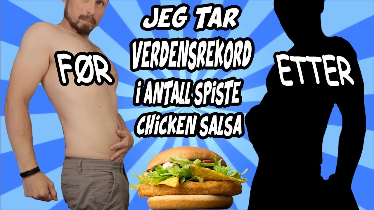 VERDENSREKORD I FLEST SPISTE CHICKEN SALSA PÅ EN TIME! - Dette Skjedde Med Kroppen Min! 😱