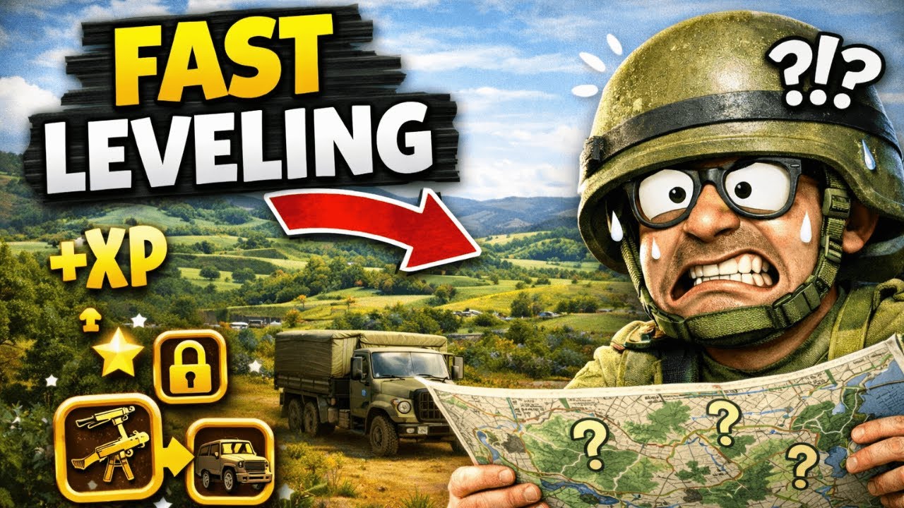 Arma Reforger para Retrasados | 2. El método MÁS RÁPIDO para subir experiencia