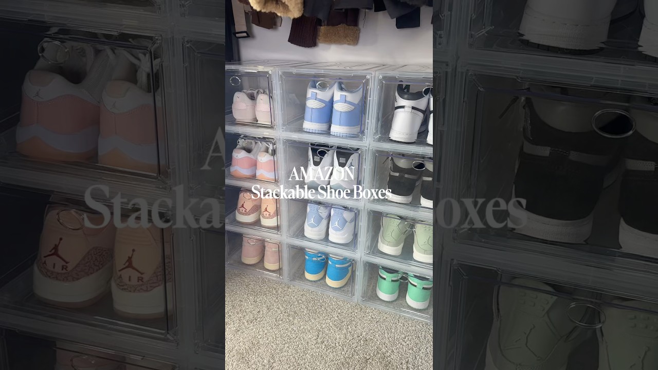 Tired of messy piles of shoes? 🔗 to shop in video description 