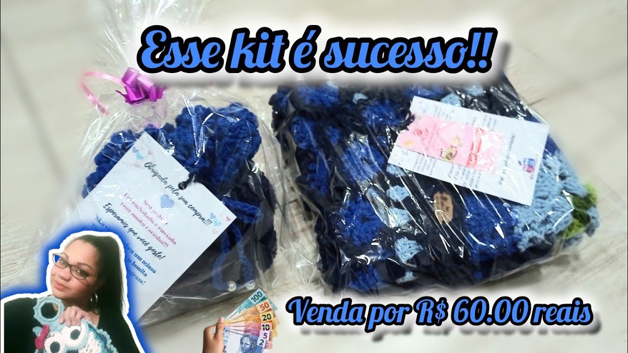 Jogo de banheiro de crochê econômico /venda por R$60.00🥰