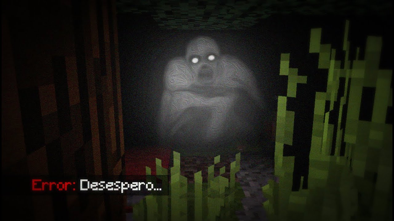 MINECRAFT com mod de CREEPYPASTAS é MAIS ASSUSTADOR do que imaginei...