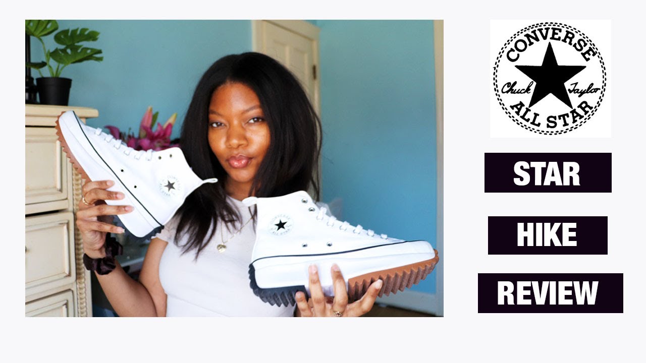 CONVERSE RUN STAR HIKE HIGH TOP WHITE | TRY ON REVIEW