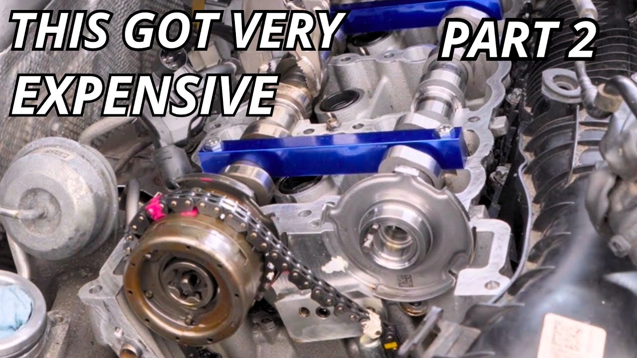 This Got Expensive Very Fast ( Part 2 ) Camshaft & Phaser Replacement On M276 Mercedes Engine