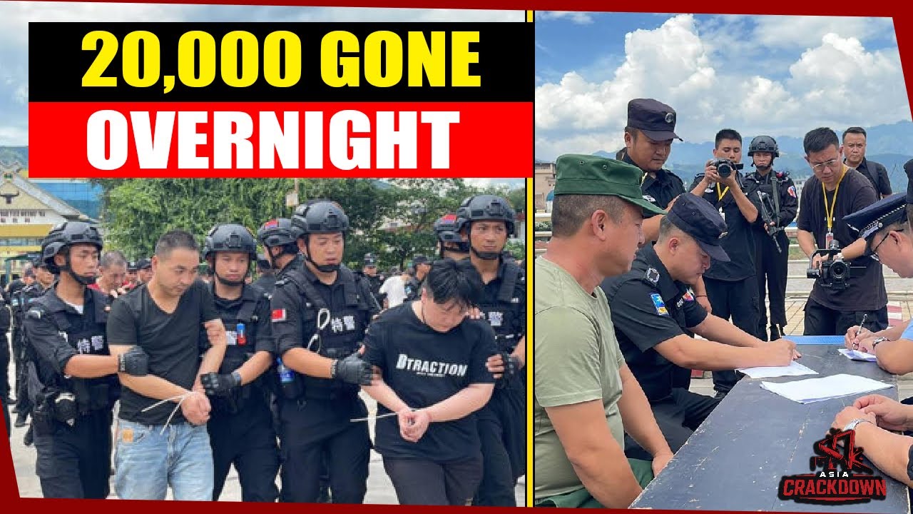 20,000 Suspects Vanished Overnight — Inside China’s Quietest Cross-Border Crackdown