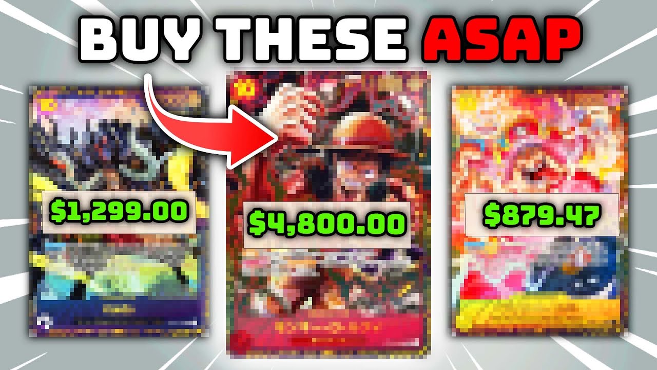 Smart Money Is INVESTING in These One Piece Cards | (One Piece: TCG Market Deep-Dive)