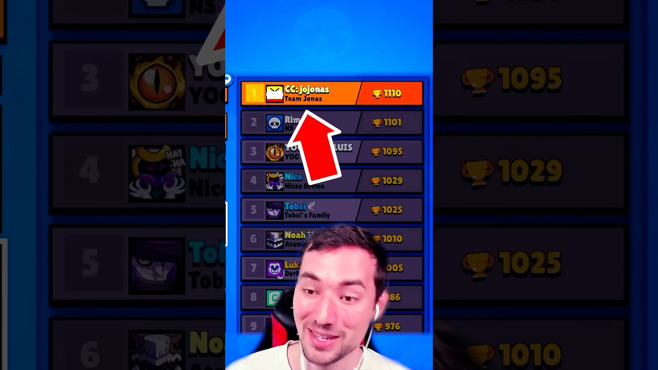PLATZ 1 in DEUTSCHLAND?! 🇩🇪 #jojonas #brawlstars