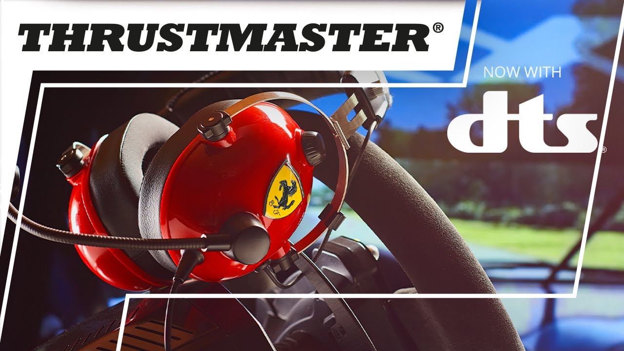 T.Racing Scuderia Ferrari Edition-DTS gaming headset | Thrustmaster