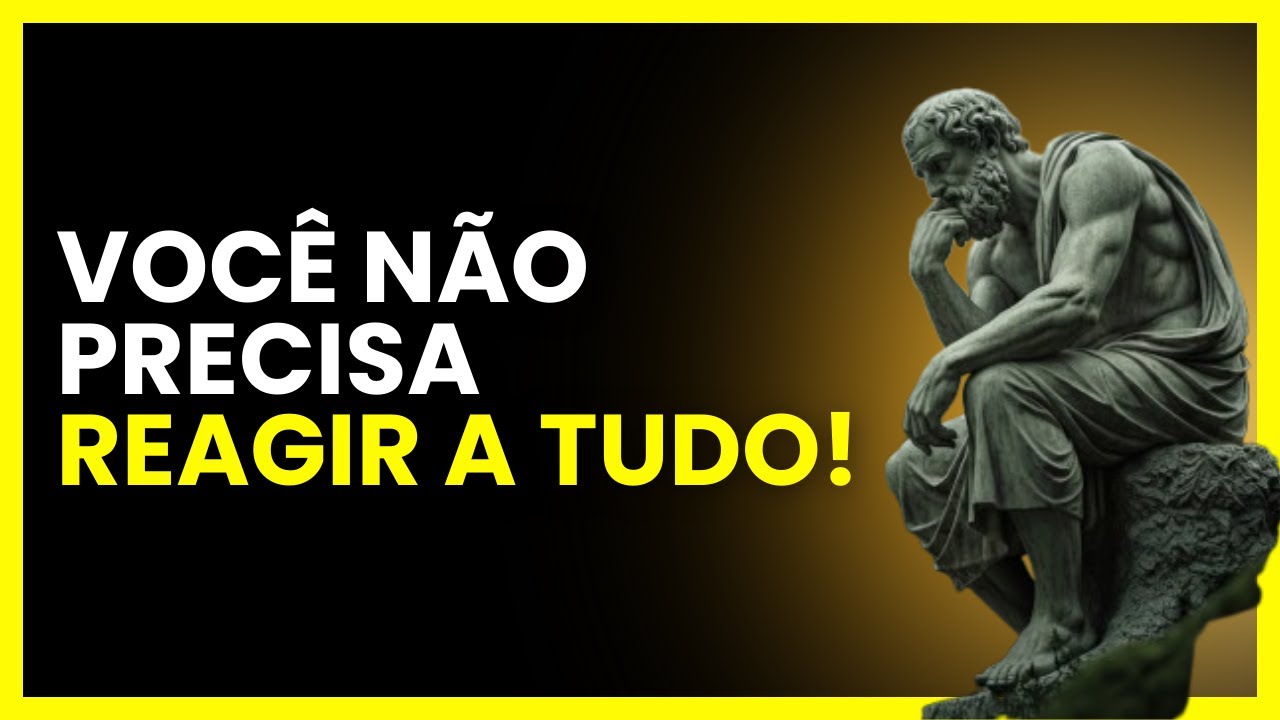 Você não precisa reagir a tudo. | CONTROLE EMOCIONAL