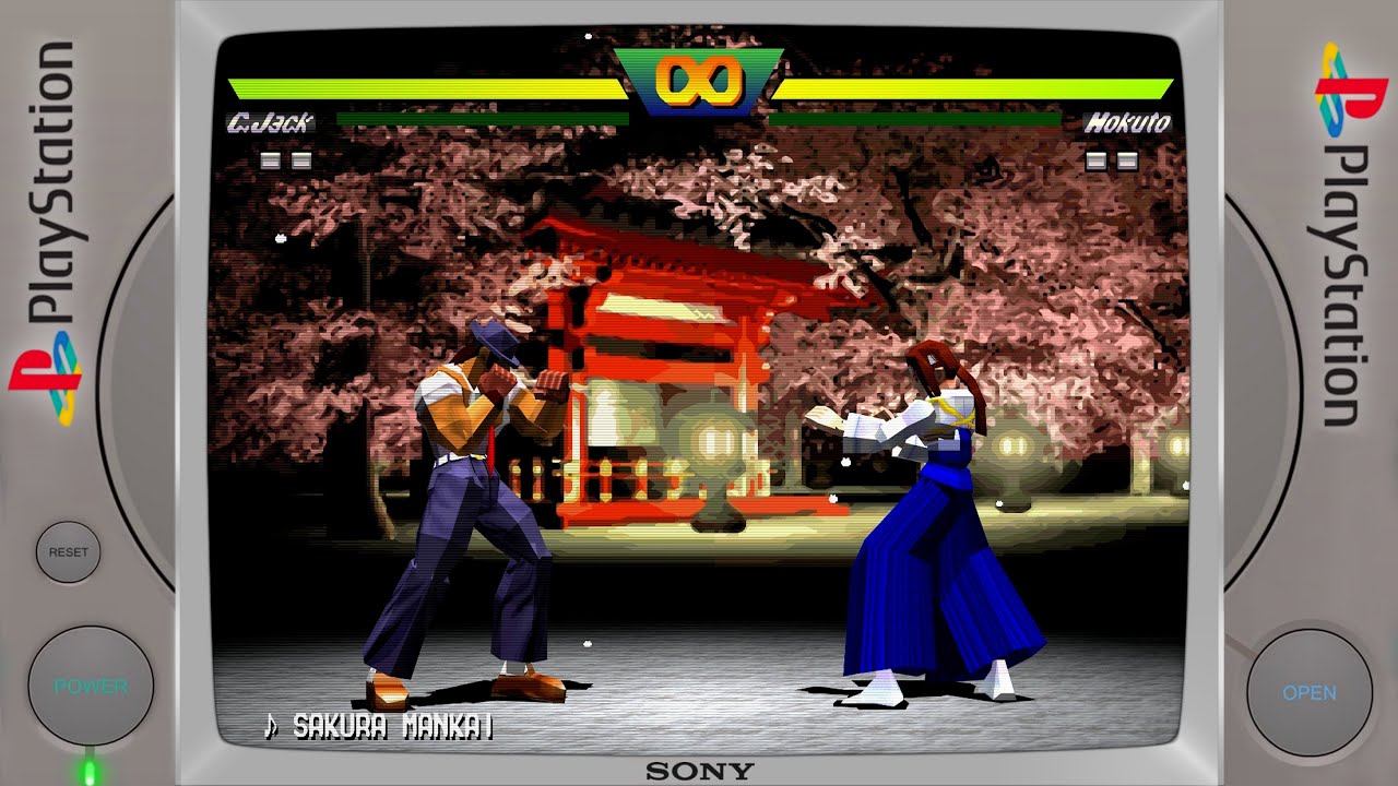 Street Fighter EX Plus Alpha PS1 Music - Hokuto & Kairi Theme (Sakura Mankai)