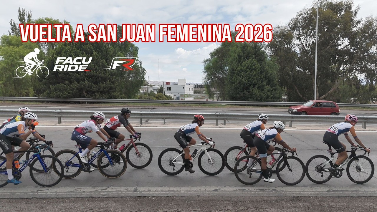 Que rapidas son las chicas - Vuelta a San Juan Femenina 2026