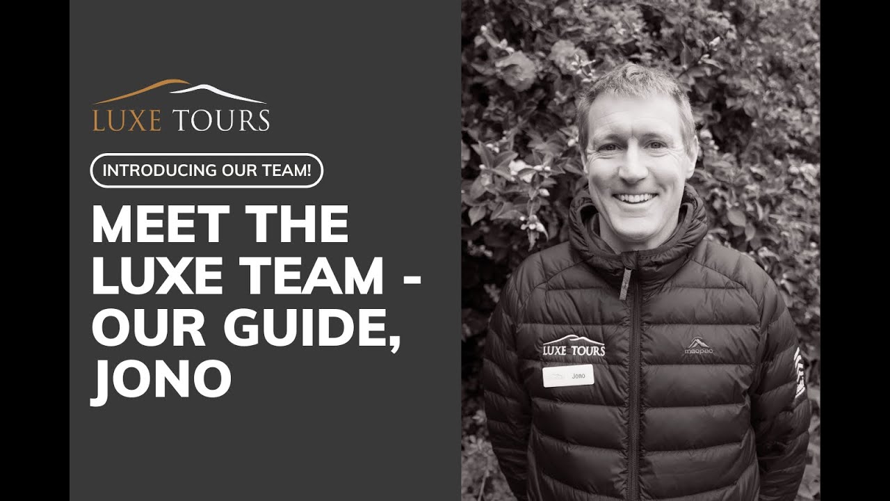 Meet the Luxe Tours team - our guide for Te Anau to Milford Sound, Jono!