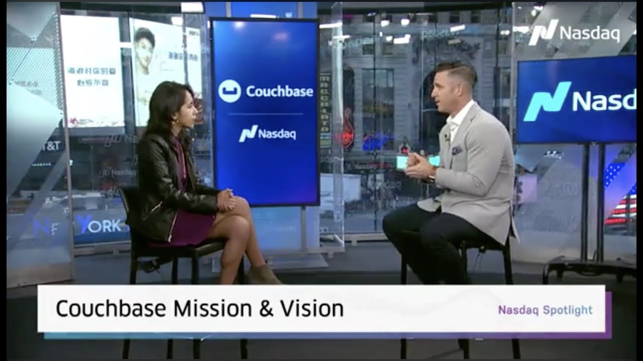 Couchbase CEO, Matt Cain, on Nasdaq Live