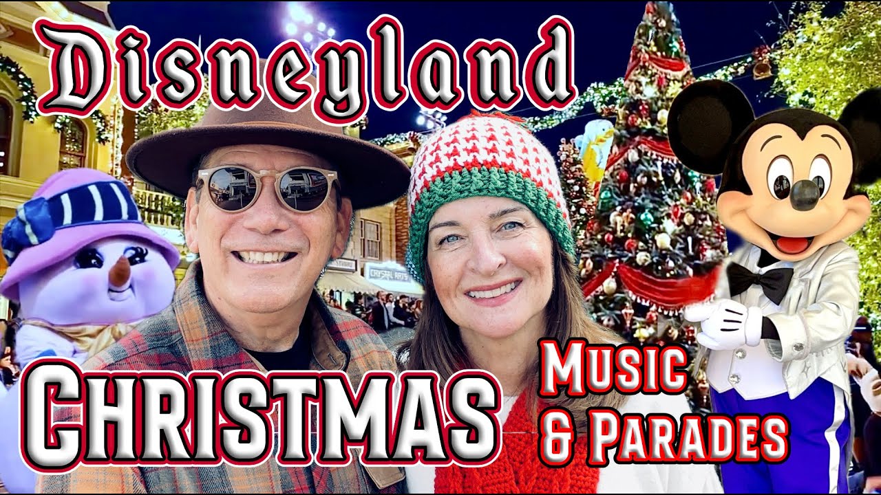 Disneyland Christmas Parades, Bands, Cavalcades and Music Performances