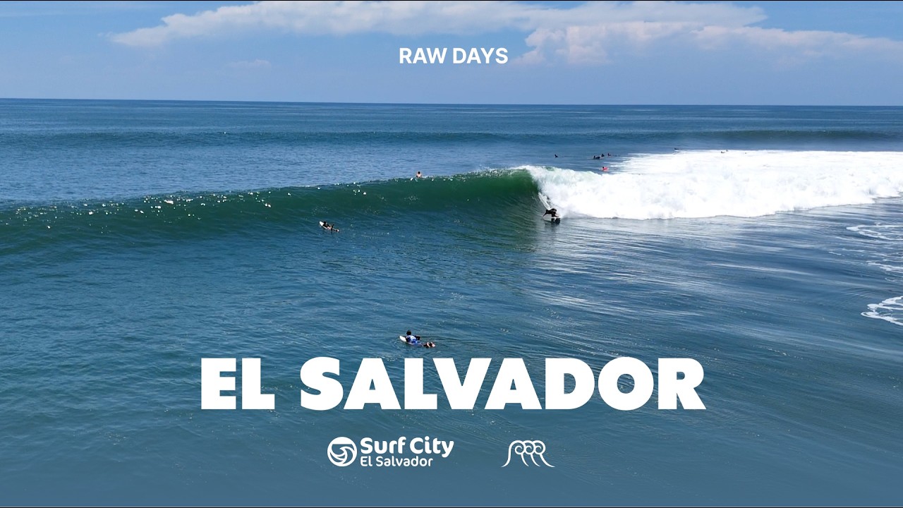 El Salvador Surf City | RAW DAYS — Dreamy Right-Hand Waves at Punta Roca with Bryan Perez