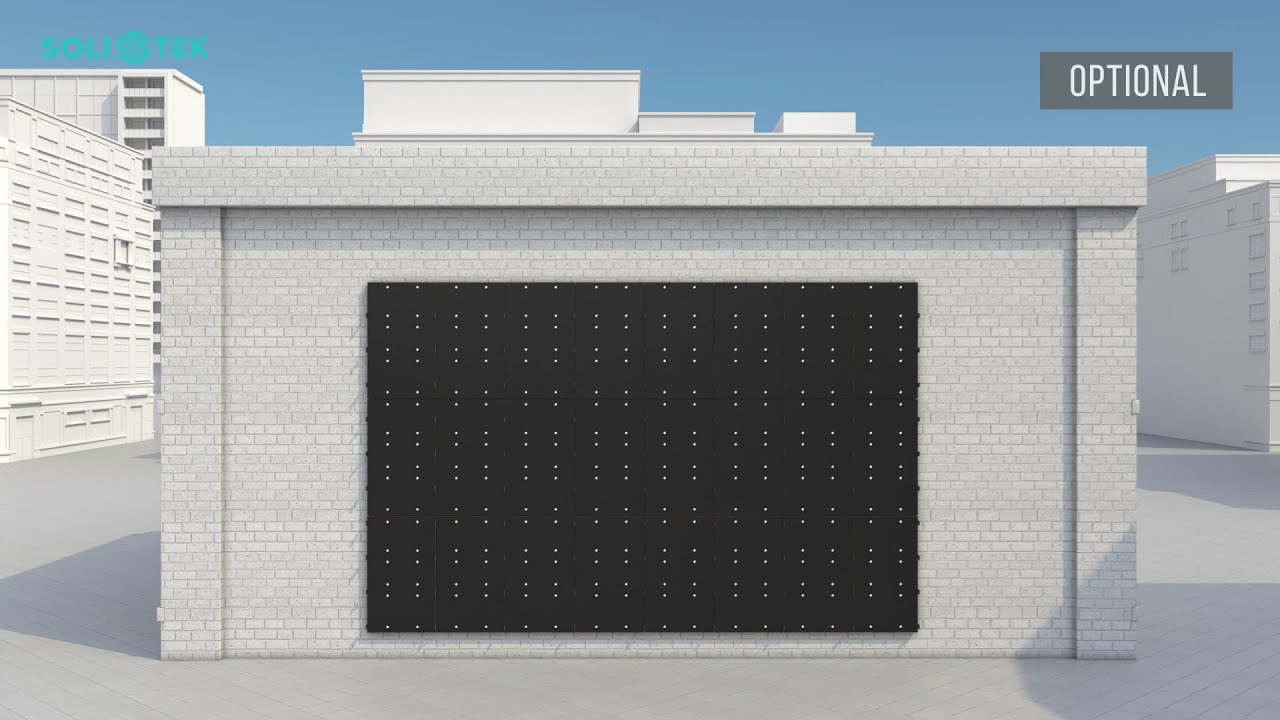 Installation video SoliTek SOLID Wall solar panel