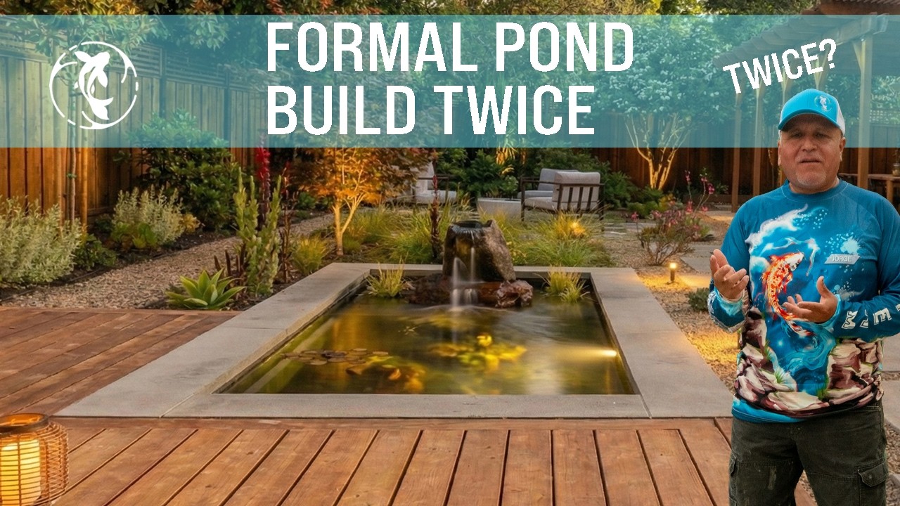 This pond project went completely wrong | Had to start over