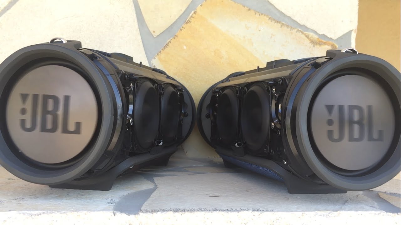 JBL Xtreme & JBL Xtreme - Bass test (disassembled) → JBL Connect