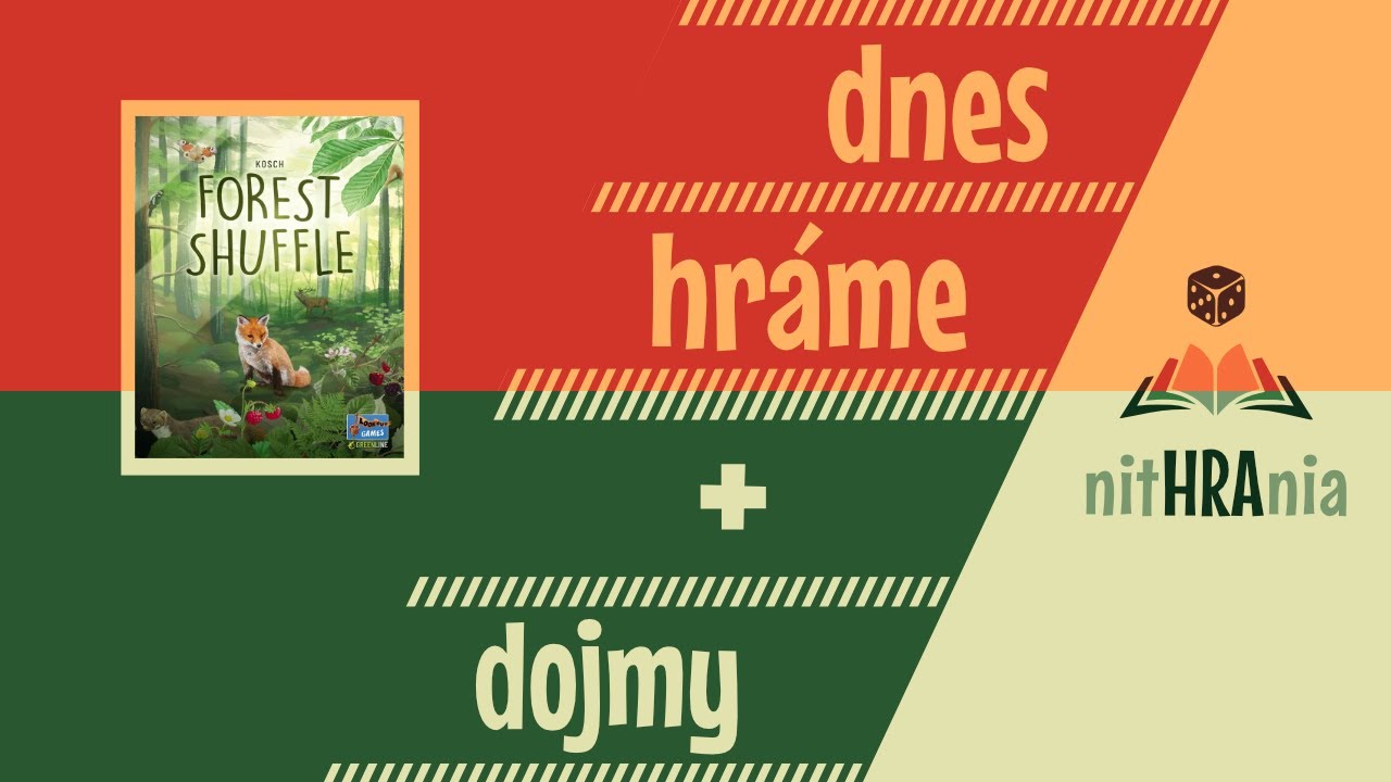 Dnes hráme - Forest Shuffle (Smíšený les, gameplay + dojmy)
