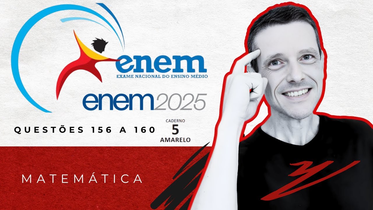 ENEM 2025 - CORREÇÃO DA PROVA - Q.156 A 160 PROVA AMARELA