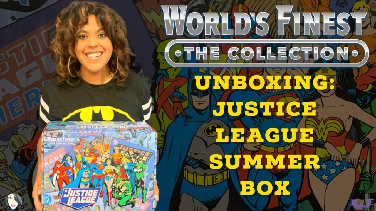 UNBOXING: World’s Finest The Collection’s Justice League Summer Mystery Box!