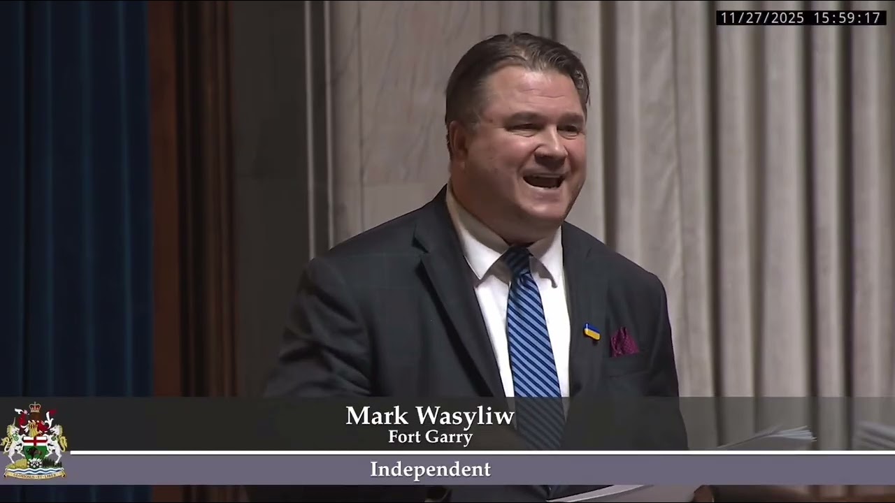 MLA Mark Wasyliw: Throne Speech Response November 2025