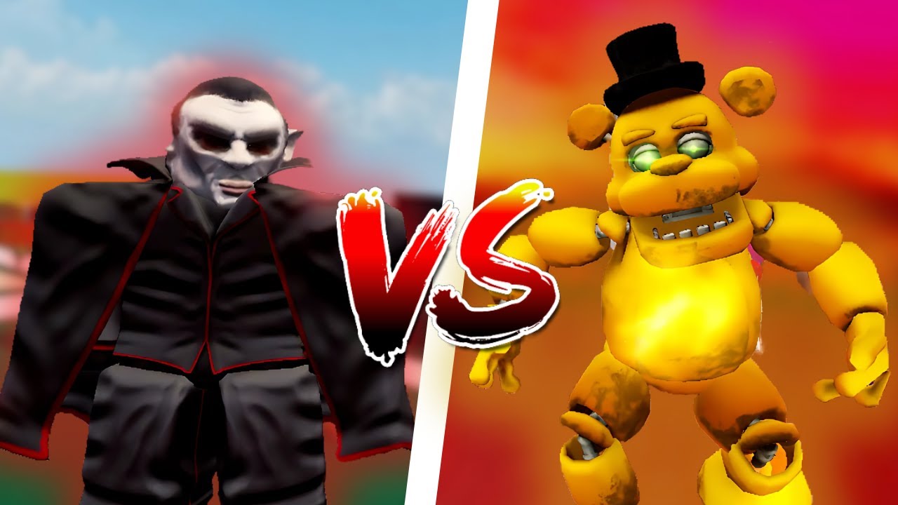 RARE Golden Freddy vs Dracula | Which tower is better? Horror Tower Defense