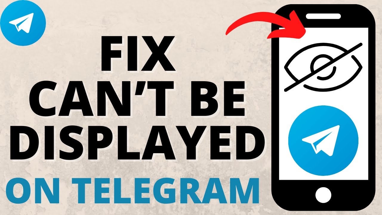 How to Fix Can't Be Displayed in Telegram - Fix This Channel Cannot Be Displayed Telegram