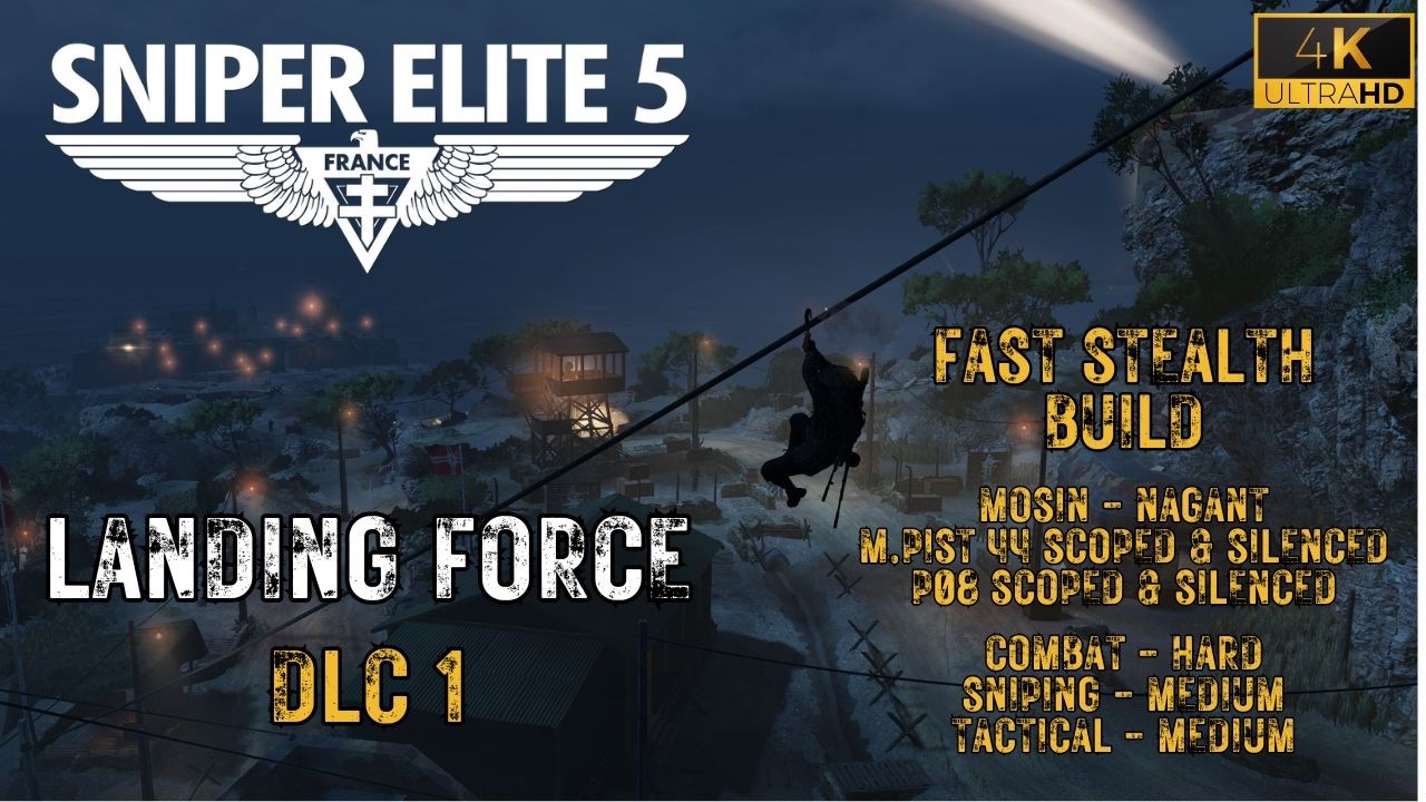 Sniper Elite 5 Landing Force DLC Mission 1