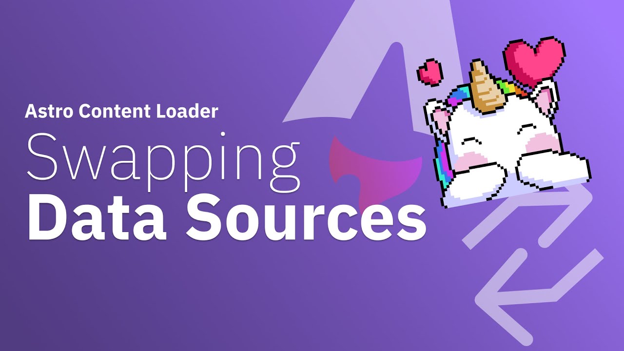 Astro Content Layer and Zod make swapping data a breeze