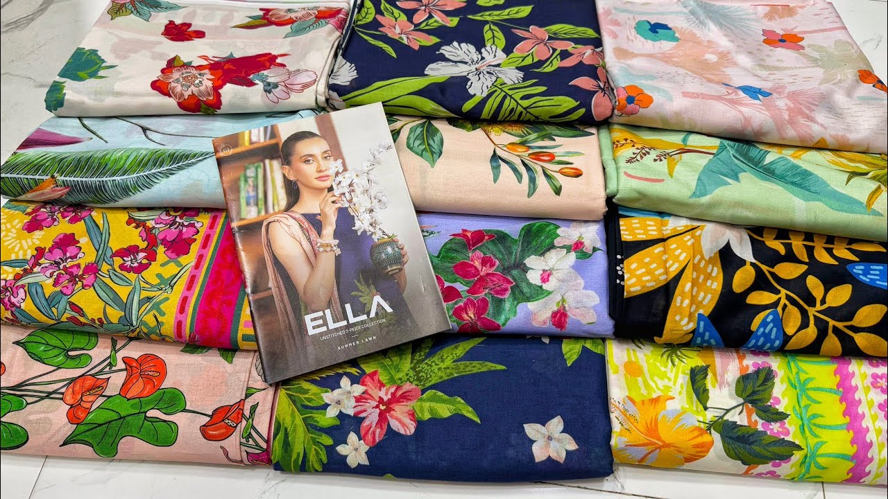 Ella by Gulljee Lawn Collection 2025 | Gulljee New Volume | Gulljee wholesale