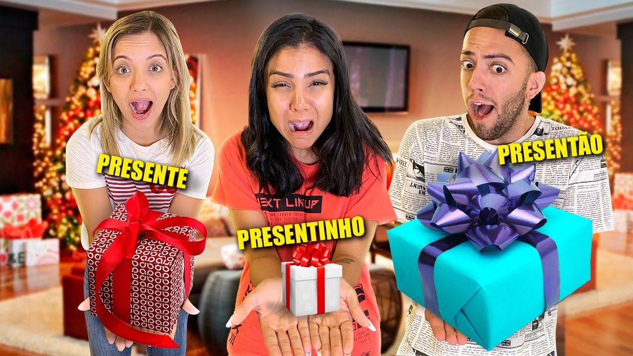 PRESENTE, PRESENTINHO OU PRESENTÃO! (Especial de Natal)