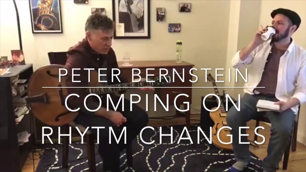 Peter Bernstein -  comping on rhythm changes