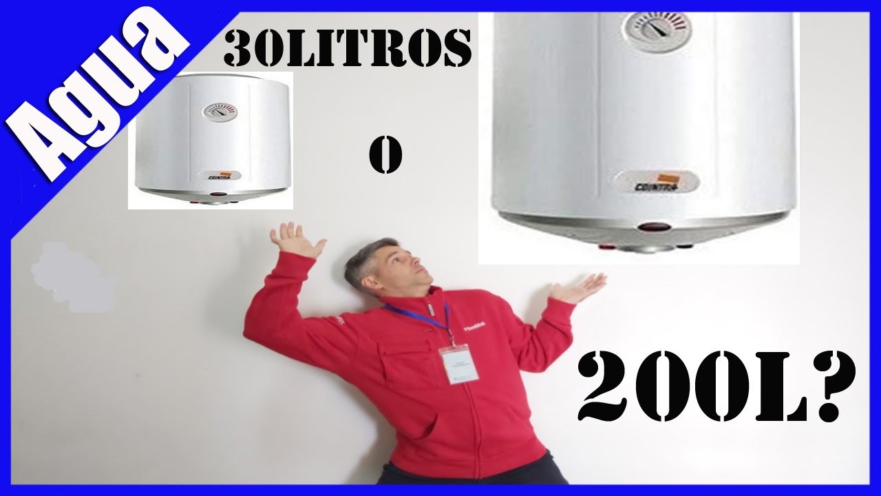 ¿Cómo elegir un TERMO ELECTRICO? 💯✅ ¿Qué capacidad de termo necesito? 🤔