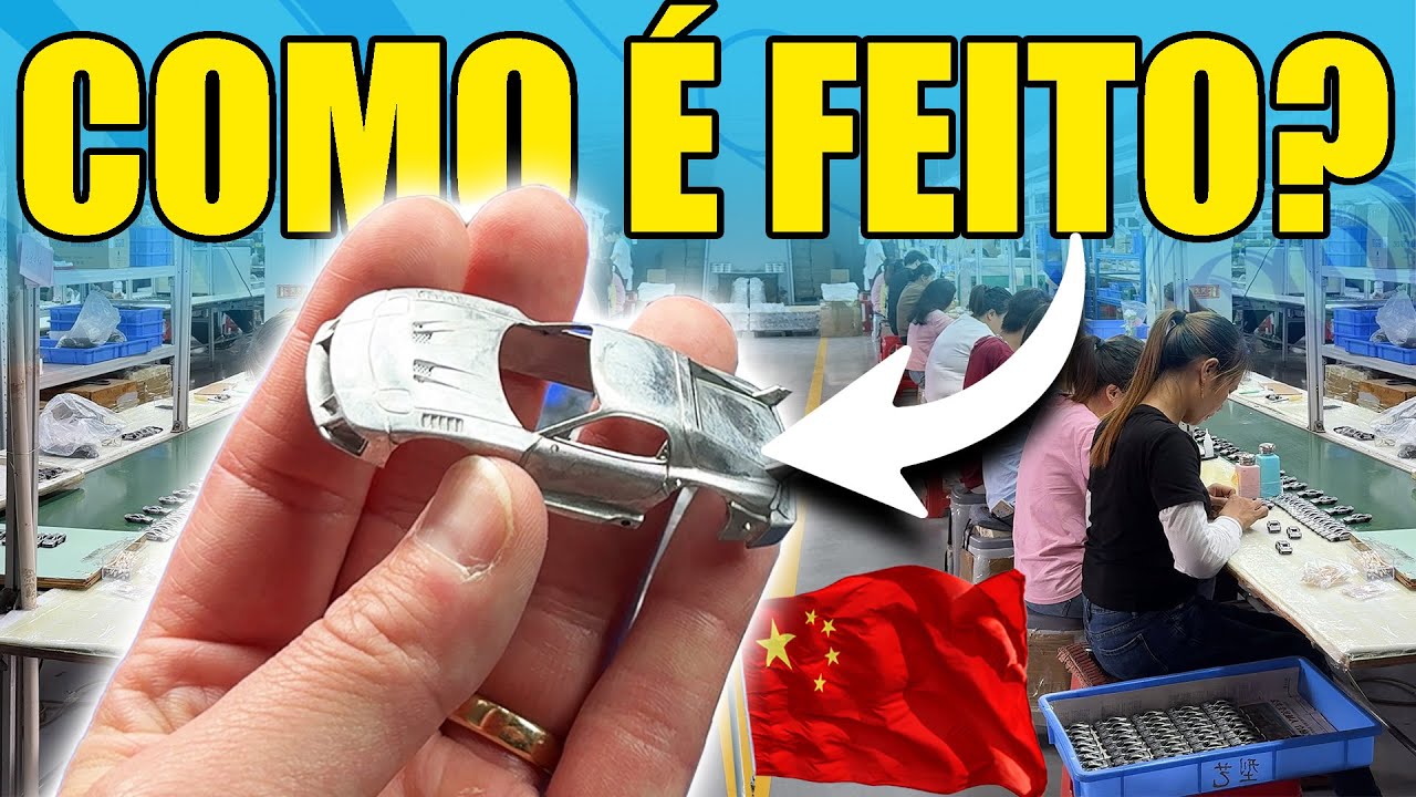 FUI EM UMA FÁBRICA DE CARROS EM MINIATURAS NA CHINA 🇨🇳