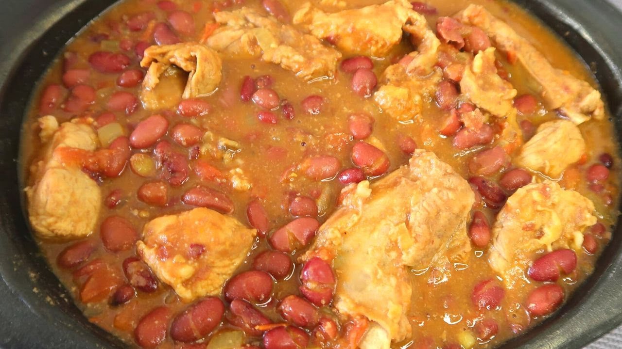 [FRIJOLES con COSTILLA de CERDO] El fogón de Oma