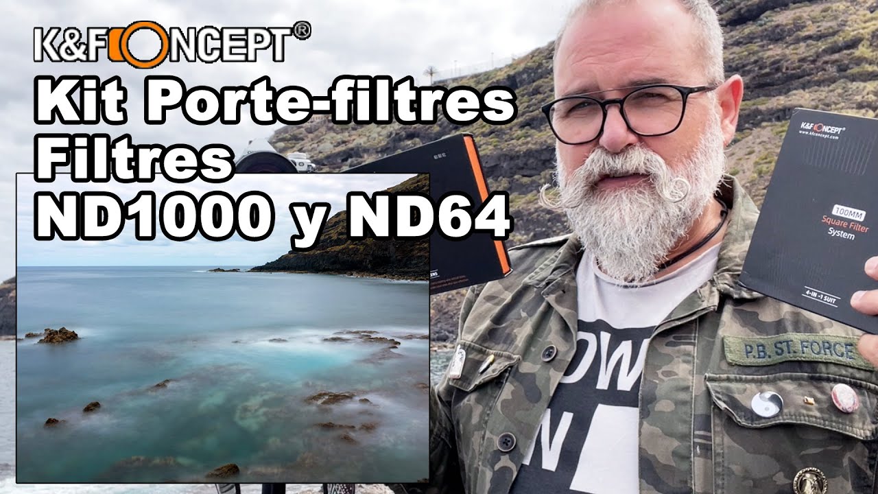 Essai Porte-filtres K&F Concept Filtres ND64 et ND1000 - EN FRANÇAIS