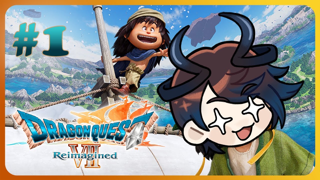 A brand new adventure begins!『Dragon Quest VII』No.1