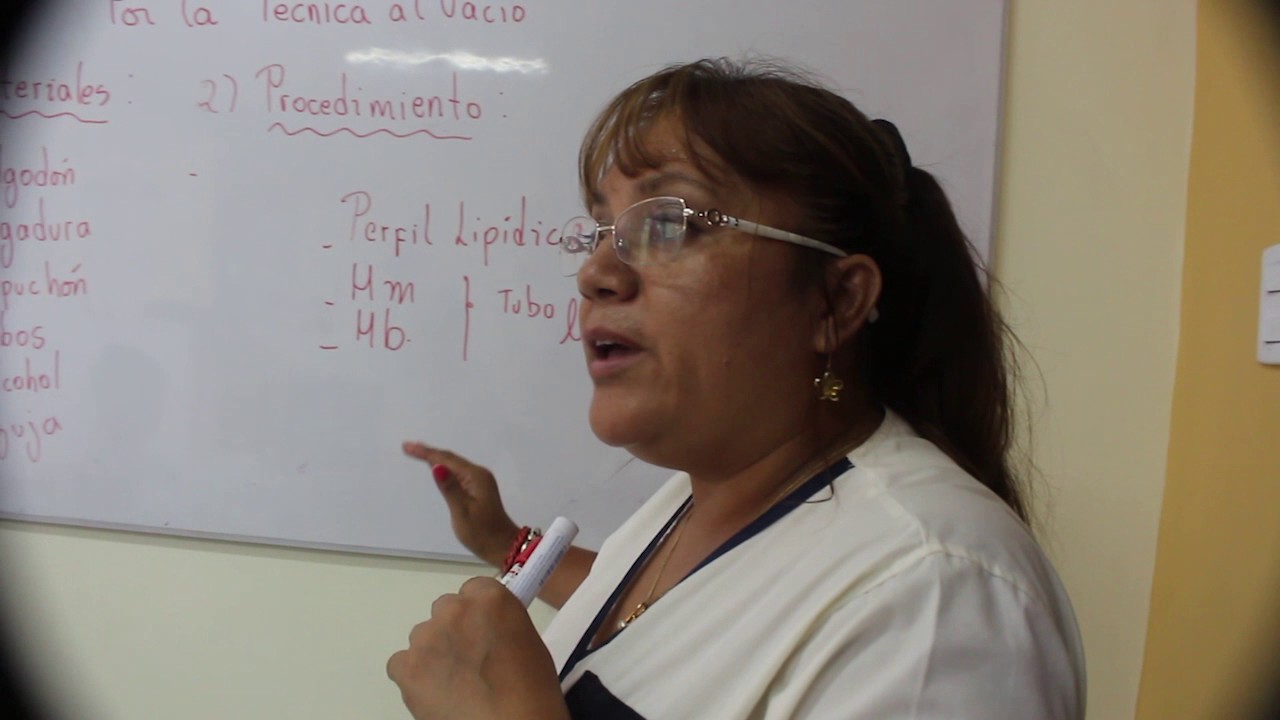 Extracción de muestras de sangre por la técnica al vacío - Pablo Casals