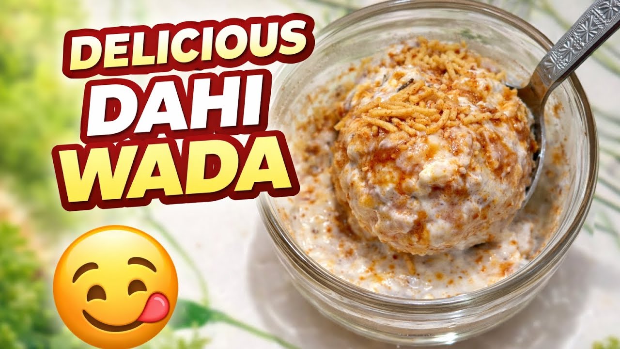 Soft & Spongy Dahi Wada Recipe😋 | 🌈Holi Special Dahi Bhalla #holi #dahivada #festival 