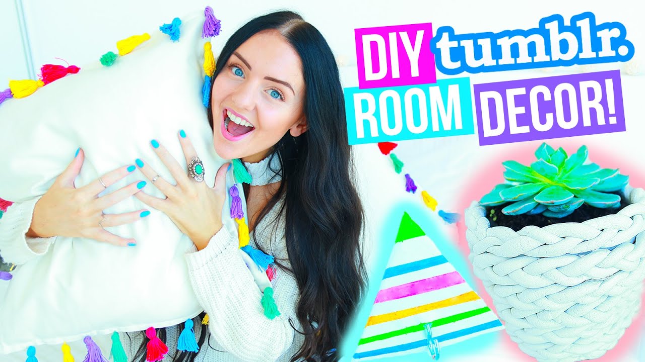 DIY ROOM DECOR! Tumblr and Pinterest Inspired! (Easy and Affordable) 2016!