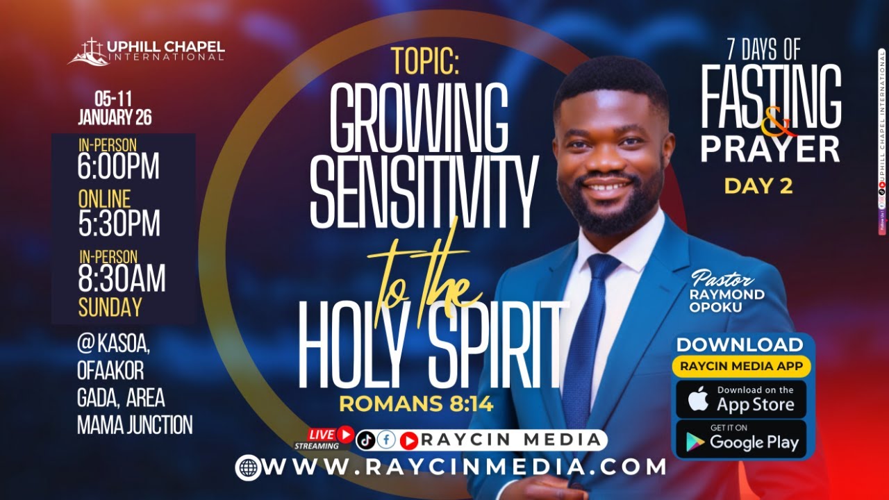 Uphill Encounter with Pastor Raymond Opoku [] Episode 50 [] Topic: Growing sensitivity