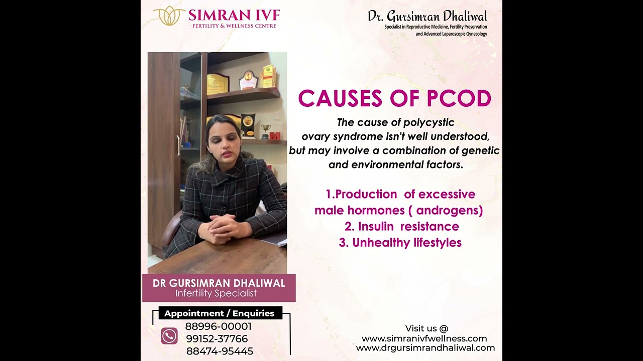 Common symptoms of PCOD | Best IVF Specialist Centre in Mohali, Amritsar, Chandigarh