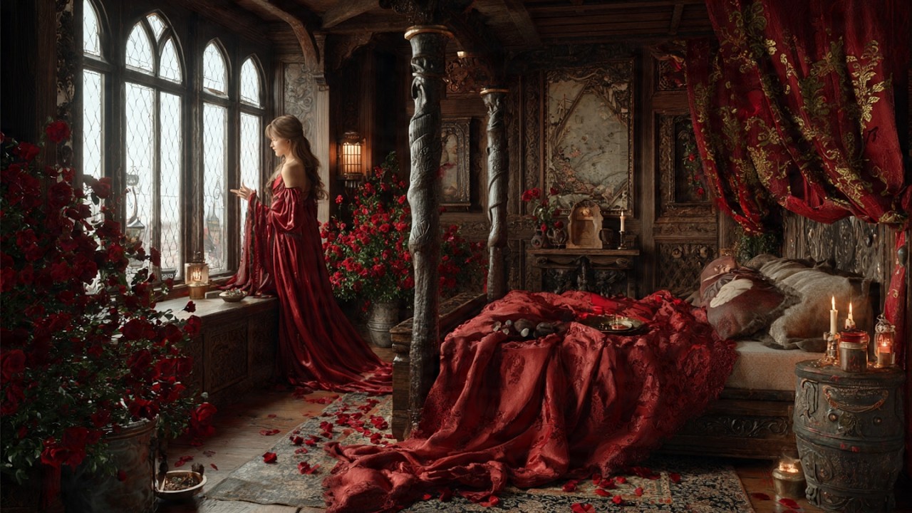 Waiting by Sunlight 🌹 Romantic Medieval Music of a Maiden in Love