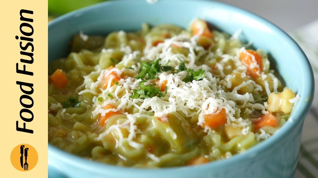 Cheesy Noodles Recipe By Food Fusion