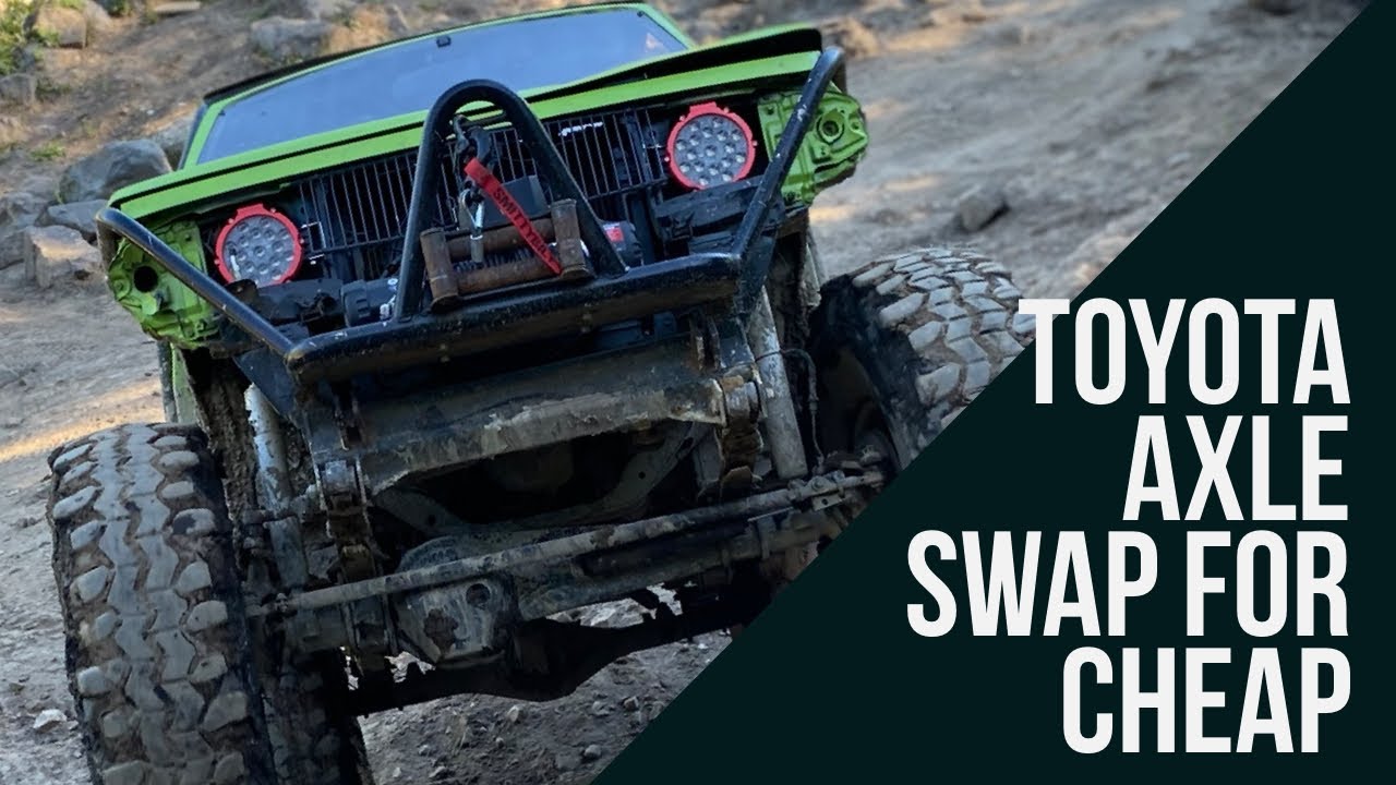 Toyota axle swap for cheap!!