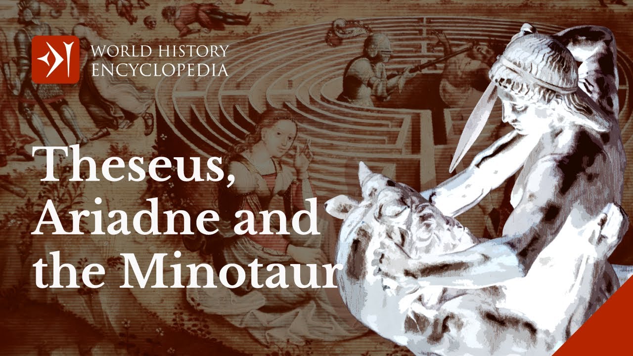 The Greek Myth of Theseus, Ariadne and the Minotaur
