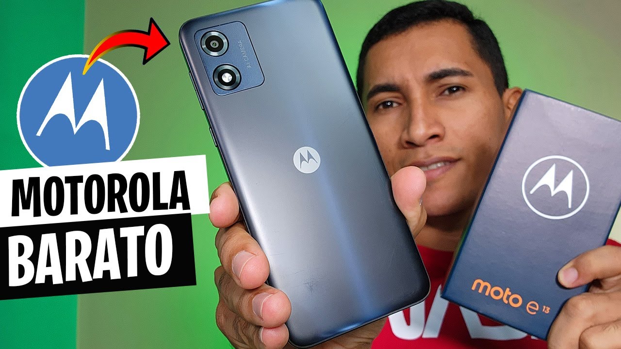 Chegou MEU Motorola Moto E13 - Vale a pena? (Unboxing e minha opínião)