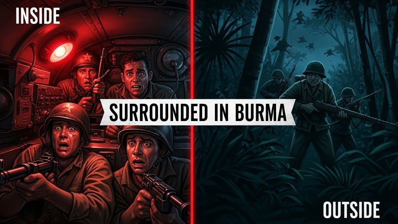 American Tank Crews Reported Movement Inside: The Night Japanese Surrounded Them in Burma