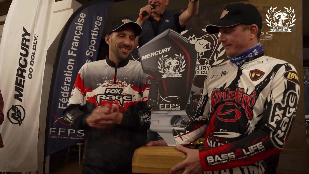 Podium MFC - Mercury Fishing Cup - Championnat de France de pêche des carnassiers en bateau 2023